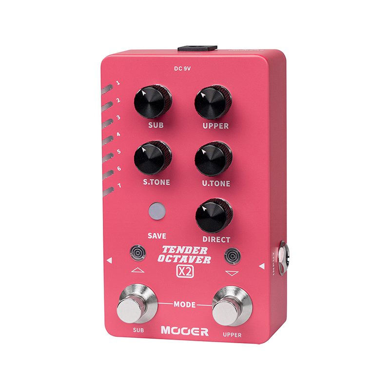 MOOER Tender Octaver X2 - Octave Effect - Image 5