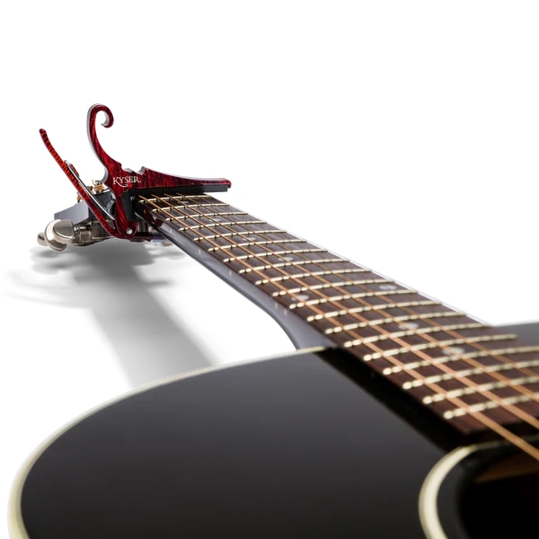 Kyser Quick-Change Classical Guitar Capo - Rosewood - Image 4