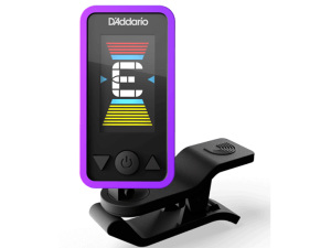 D'addario Eclipse Chromatic Headstock Tuner - Purple