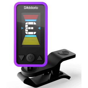 D'addario Eclipse Chromatic Headstock Tuner - Purple