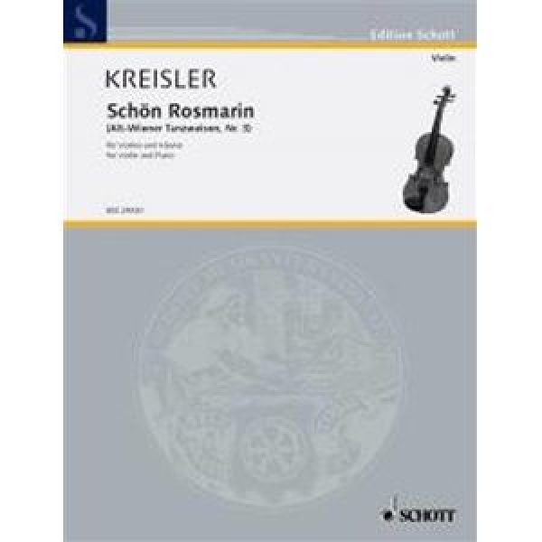 Kreisler - Schon Rosmarin - Violin