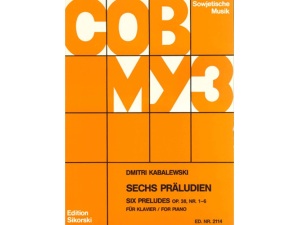 Kabalevsky - 6 Präludien