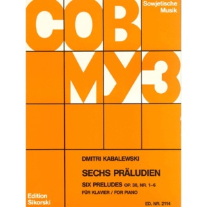 Kabalevsky - 6 Präludien