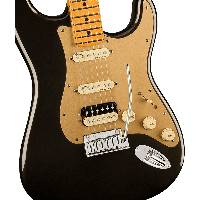 Fender American Ultra Stratocaster HSS - MN - Texas Tea - Image 2
