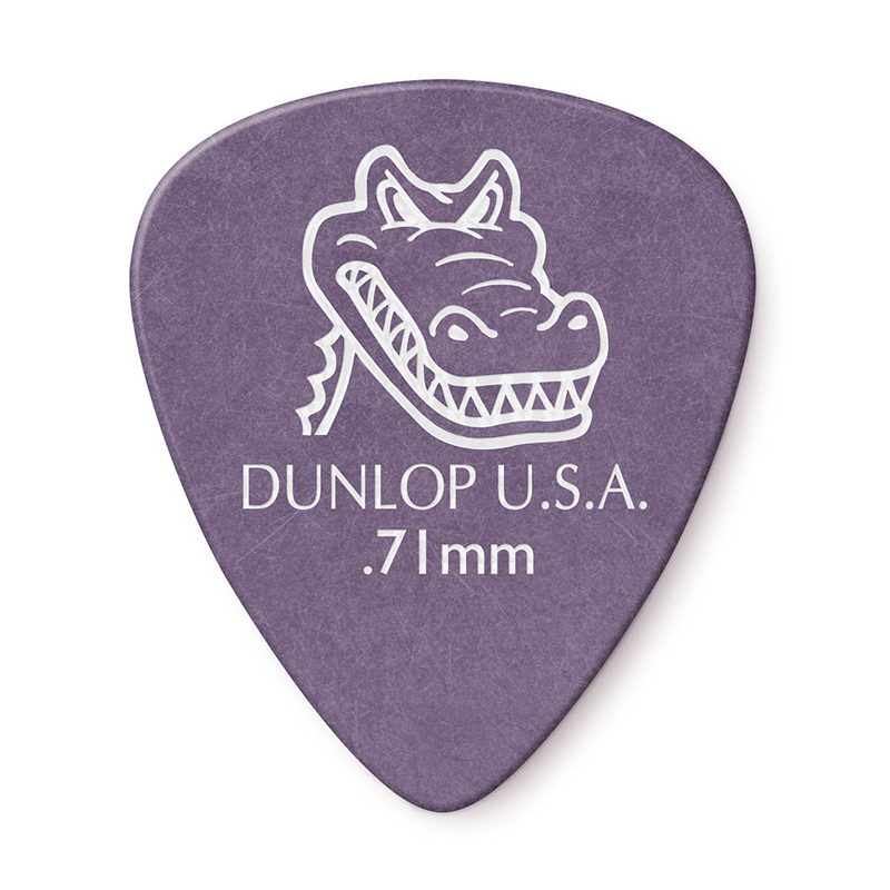 Dunlop Gator Grip Picks .71mm - Set of 12 - Image 2