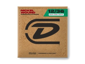 Dunlop Nickel Wound Irish Tenor Banjo Strings 12-36