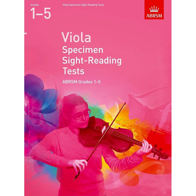 ABRSM Viola Specimen Sight Reading Tests - Grades 1-5