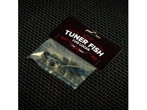 Tuner Fish Lug Locks - Black - 4 Pack