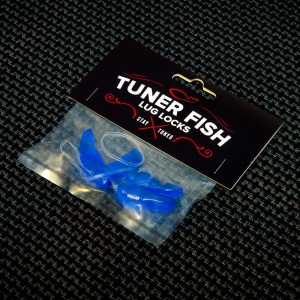 Tuner Fish Lug Locks - Blue - 4 Pack