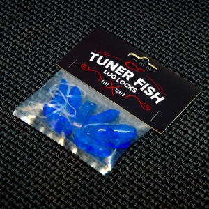 Tuner Fish Lug Locks - Blue - 8 Pack