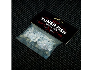 Tuner Fish Lug Locks - Clear - 8 Pack