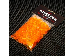 Tuner Fish Lug Locks - Orange - 50 Pack