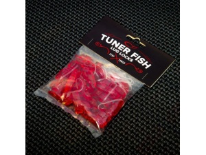 Tuner Fish Lug Locks - Red - 24 Pack