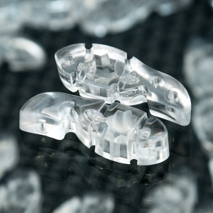 Tuner Fish Lug Locks - Clear - 50 Pack