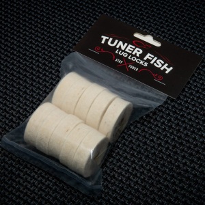 Tuner Fish Cymbal Felts - 10 Pack - White