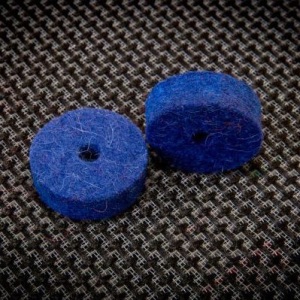 Tuner Fish Cymbal Felts - 10 Pack - Blue