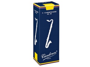 Vandoren Bass Clarinet Reeds - Traditional - Size 2 - Pack of 5