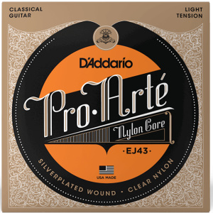 D'addario EJ43 Pro-Arté Nylon - Light Tension