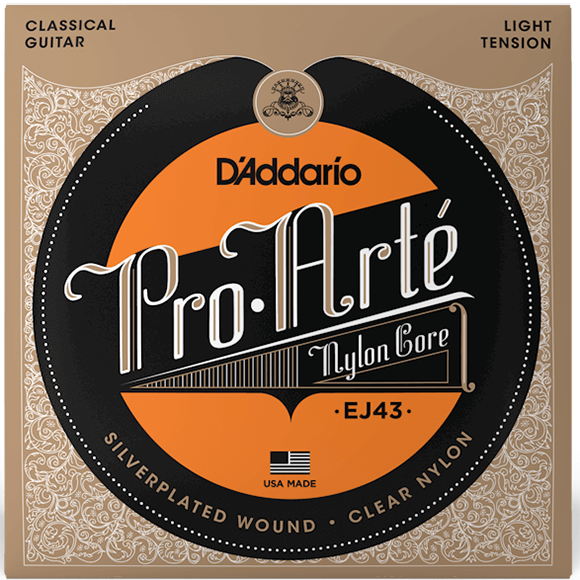 D'addario EJ43 Pro-Arté Nylon - Light Tension