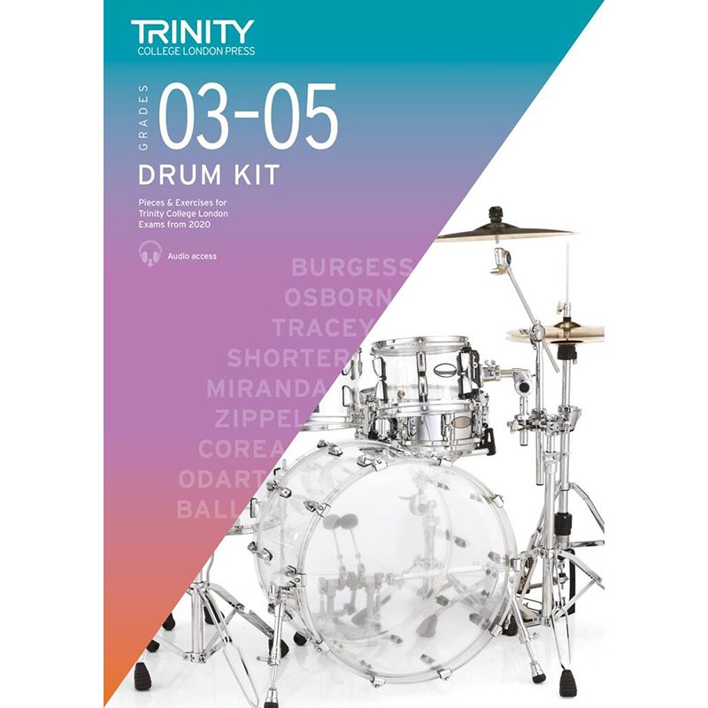 Trinity College London - Drum Kit - From 2020 - Grade 3-5
