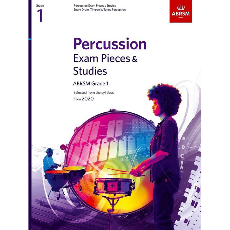 ABRSM Percussion Exam Pieces + Studies - Grade 1