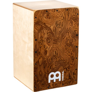Meinl SC100BW Snarecraft Cajon - Burl Wood