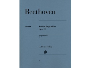 Beethoven Seven Bagatelles Op. 33