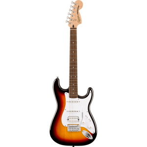 Fender Squier Affinity Stratocaster Junior HSS - LRL - 3 Color Sunburst