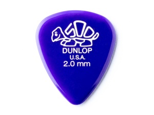 Dunlop Delrin 500 Pick 2.0mm - Set of 6