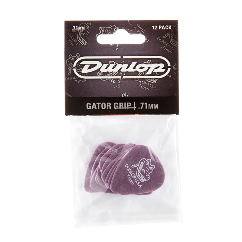Dunlop Gator Grip Picks .71mm - Set of 12
