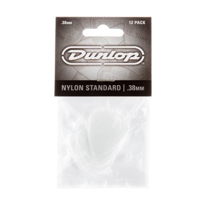Dunlop Nylon Standard Picks .38mm - Set Of 12