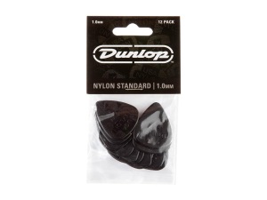 Dunlop Nylon Standard Picks 1.0mm - Set of 12