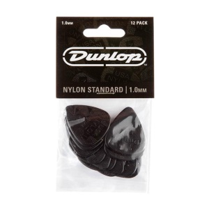 Dunlop Nylon Standard Picks 1.0mm - Set of 12