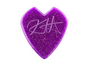 Dunlop Kirk Hammett Jazz III Pick Purple Sparkle - Set of 6