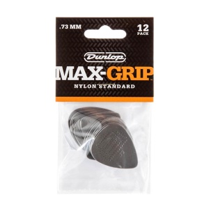 Dunlop Nylon Max-Grip Picks .73mm - Set Of 12