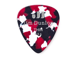 Dunlop Celluloid Confetti Pick Thin - Set of 6
