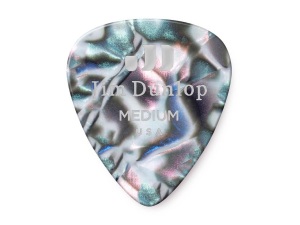 Dunlop Celluloid Abalone Pick Medium - Set of 6