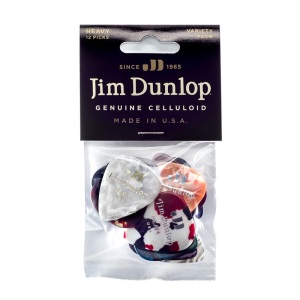 Dunlop Heavy Celluloid Pick Variety Pack