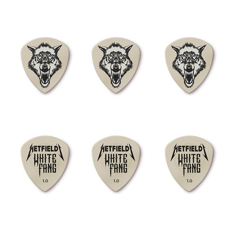 Dunlop James Hetfield's White Fang Pick Tin - 1.0mm - Image 3