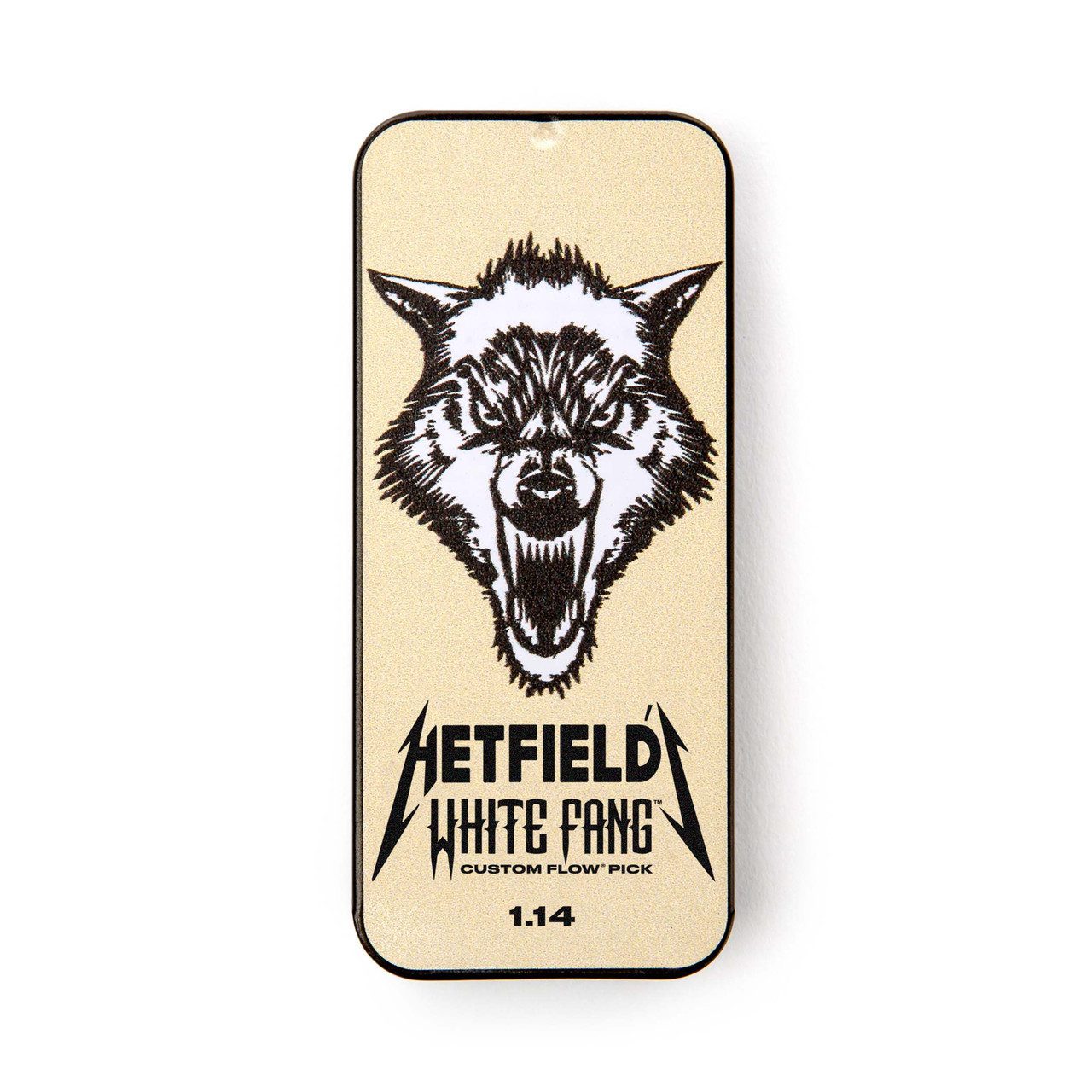 Dunlop James Hetfield's White Fang Pick Tin - 1.14mm - Image 4