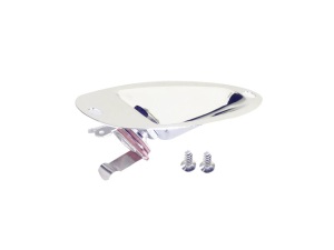 Stagg Stratocaster Jack Socket + Plate - Chrome