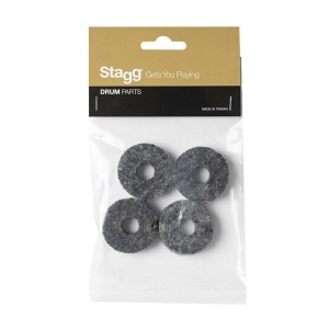 Stagg 4 Pcs Cymbal Felt Washers - Hi Hat