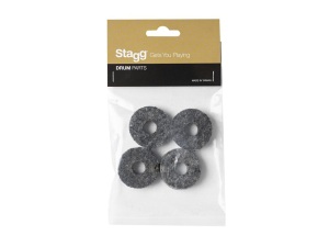Stagg 4 Pcs Cymbal Felt Washers - 10mm