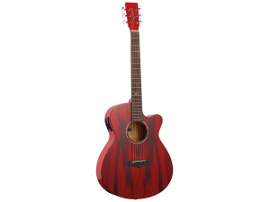 Tanglewood Azure TA4CE - Shimmer Red Gloss