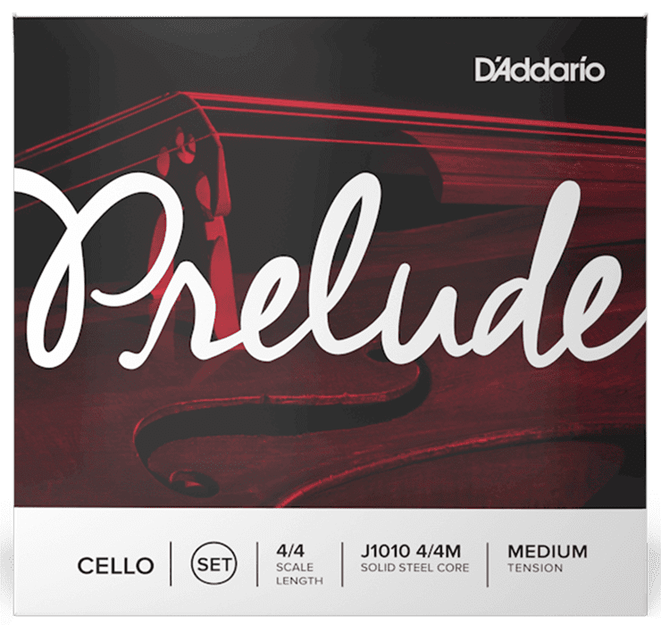 D'addario Prelude Cello String Set - 4/4 - Medium Tension