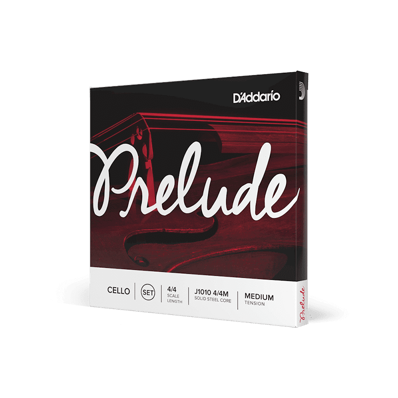 D'addario Prelude Cello String Set - 4/4 - Medium Tension - Image 2