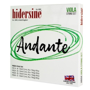 Hidersine Andante Viola String Set 4/4-3/4