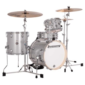 Ludwig Breakbeats By Questlove Drum Kit - Silver Sparkle