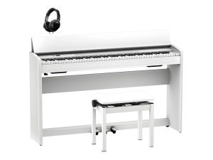 Roland F701-WH Digital Piano Home Set - White