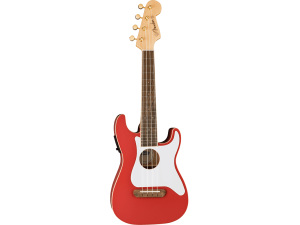 Fender Limited Edition Fullerton Strat Ukulele - Fiesta Red